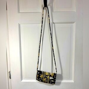 Vera Bradley Wallet with a Strap Yellow Bird - Made In USA